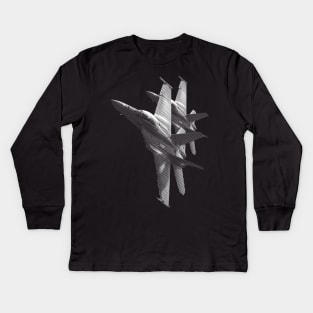 F/A-18 Hornet Kids Long Sleeve T-Shirt